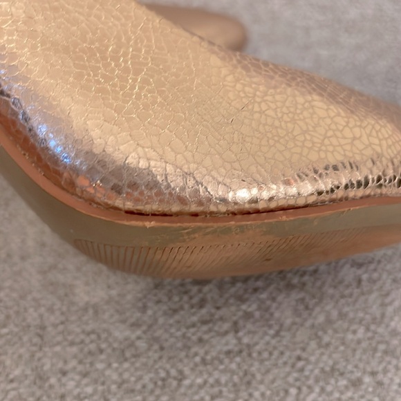 Vince Camuto rose gold shattered metallic Halona pumps size 7.5 - Picture 10 of 15